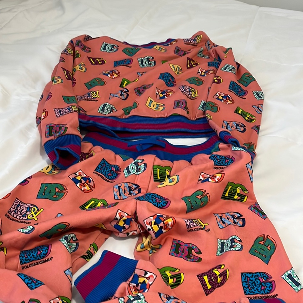 Dolce&Gabbana matching sweat suit